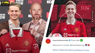 Why Frenkie de Jong to Manchester United Isn't Confirmed Yet! Club Reaches Agreement With Barcelona