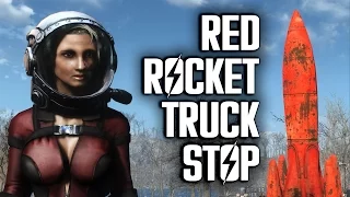 Red Rocket Truck Stop "Lived-In" Settlement Build - Fallout 4 Settlements