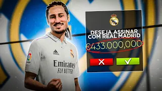 FECHEI com o REAL MADRID! VALOR ASTRONOMICO! MODO CARREIRA JOGADOR FIFA 23 (EP 53)