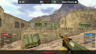 Na`Vi vs SK-Gaming @de_dust2 dreamhack 2011 map 1