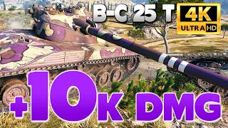 B-C 25 t: Donut'ta iyi oyun + 10.000 dmg ile biter - World of Tanks