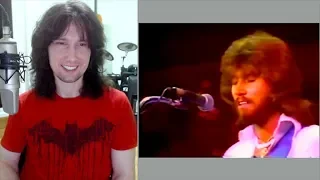 British guitarist analyses the Bee Gees live in 1974!