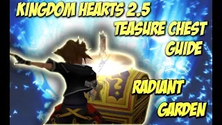 Kingdom Hearts Remix 2.5 Radiant Garden Hollow Bastion Treasure Chest Guide & Walkthrough