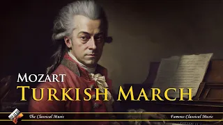Turkish March Mozart (1 hour NO ADS) | Most Famous Classical Pieces & AI Art | 432hz