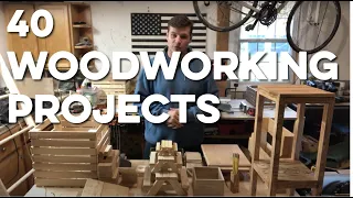 40 Woodworking Projects That Sell! (DIY PROJECTS)