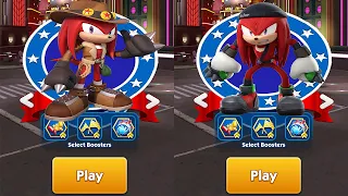 Sonic Prime Dash - Treasure Hunter Knuckles vs Thief Knuckles | All Characters Unlocked | New Update