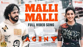 Full Video: Malli Malli Song | Agent | Akhil Akkineni, Mammootty | Surender Reddy | Anil Sunkara