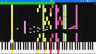 Stravinsky - The Firebird Suite, XIV. Finale [Synthesia]