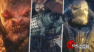 GEARS OF WAR REMASTERED - All "General RAAM" Scenes And Encounters