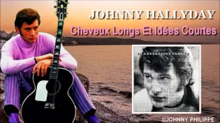 Johnny  Hallyday    cheveux longs et idées courtes
