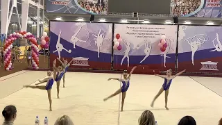 Художественная гимнастика групповые упражнения 2016 год Севастополь команда Керчь новое