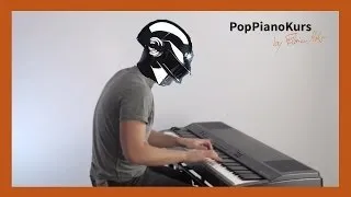 Daft Punk - Get Lucky Piano Cover Instrumental