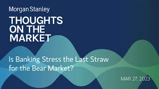 Mike Wilson: Is Banking Stress the Last Straw for the Bear Market?