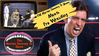 Morton Downey Jr. Meets Pro Wrestling