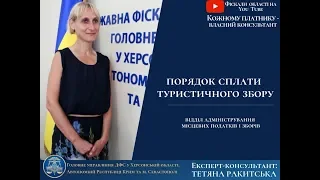 Порядок сплати туристичного збору