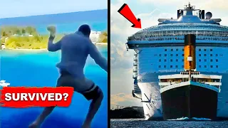 Jumping from the MOST luxurious cruise ship | SURVIVING in the ocean