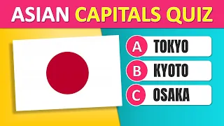 Guess The Capital City Of The Country ASIA (Easy, Medium, Hard) |  Capital City Quiz