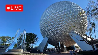 🔴LIVE: Morning Stream at Epcot | Flower and Garden Festival Preview | Rides | More! 2-24-24