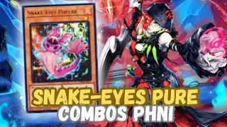 SNAKE-EYES PURE COMBOS ❗ Post PHNI YUHIOH 2024