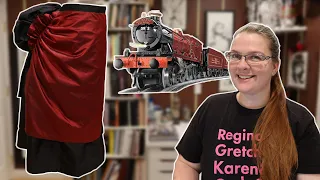 Hogwarts Express Bustle Dress Overskirt || Historical Hogwarts