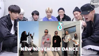 BTS REACTION New Dance Challenge November 2022 - TikTok Mashup 🔥