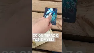 CO ON TERAZ O TOBIE MYŚLI #kosmicznemoniologi #tarot #wiadomosc #shortvideo #art