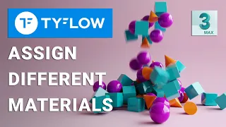 [Solved]: How to Assign Different Materials to TyFlow in 3dsmax.