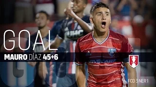 Lamar Hunt U.S. Open Cup Final: FC Dallas vs. New England Revolution: Mauro Díaz Goal