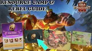 How To Get War Order Medals | Resource Camp & Rebels Guide | Era of Conquest Early Bird