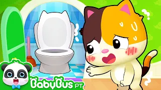 Não Segure o Xixi 🚽🧻 | BabyBus Brasil | Bons Hábitos | Músicas Infantis em Português