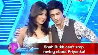 SRK gives Priyanka a 'jhatka'