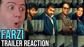 Producer Reacts to FARZI - Official Trailer Raj & DK | Shahid, Sethupathi