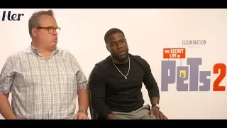 Kevin Hart and Eric Stonestreet explain why their pets will never meet || The Secret Life of Pets 2