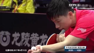 2017 Asian Championships (MT-Final/CHN-KOR/game1) MA Long Vs JANG Woojin [Full* Match/Chinese|HD]