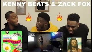 KENNY BEATS & ZACK FOX FREESTYLE (Jesus is the one & Depression) Reaction