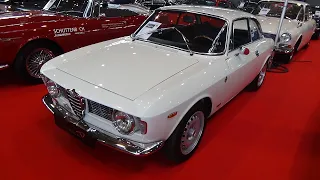 1965 Alfa Romeo Giulia Sprint GT - Exterior and Interior - Retro Classics Stuttgart 2023