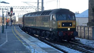 Fantastic 47s and other Visitors at Carlisle: 43s, 47s, 60, 66, 70, 90! 16, 17, 18 Jan 23