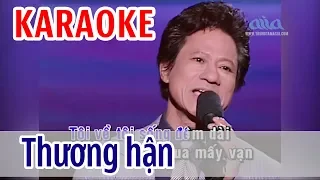 Thương Hận Karaoke Tone Nam - Chế Linh | Asia Karaoke Beat Chuẩn