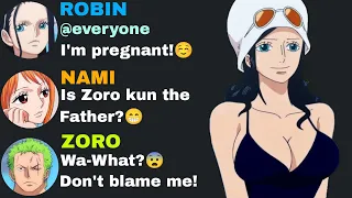 If Zoro made Robin's  pregnant....