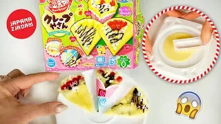 Miniaturowe japońskie naleśniki z proszku 😍 Crepes - JAPANA Zjadam #119 | Agnieszka Grzelak Vlog
