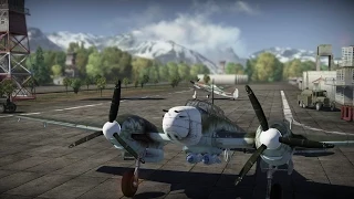 War Thunder -  Bf 110 & Fighters - Arcade Battle - Tier I