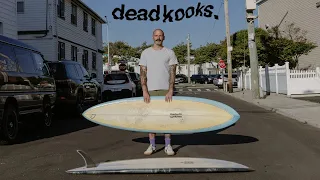 Dead Kooks Hellhound Surfboard Review // Single Fin Pintail