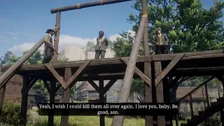 Man Getting Hanged in Front of His Family is So Heartbreaking - Red Dead Redemption 2