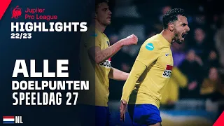 ALLE DOELPUNTEN ⚽🔥 Jupiler Pro League Highlights GD27