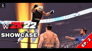 WWE2k22 Showcase "Rey Mysterio vs Eddie Guerrero Wrestlemania 21"Ep.2