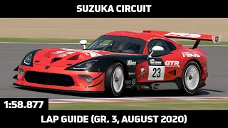 Gran Turismo Sport - Daily Race Lap Guide - Suzuka Circuit - Dodge Viper Gr. 3