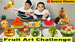 Fruit Art Challenge | Fruit Lover | Gursirat Cheema