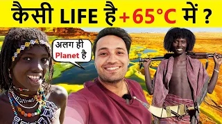 Life in Hottest place on Earth | Danakil Depression