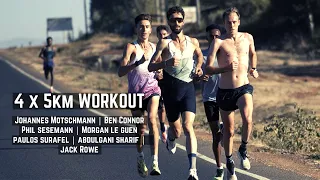 European Guns - 4 x 5km Workout