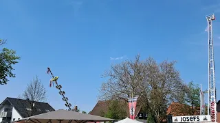 1. Mai Schwaney Feuerwehr Vereinsbaum Maibaum II